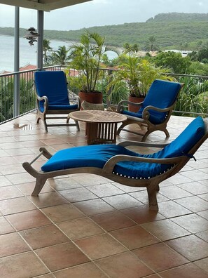 Seating area outside bedroom 2