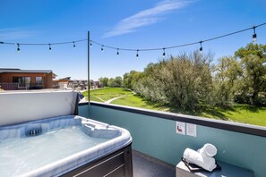 Rooftop Deck with Private Hot Tub and Mountain Views!