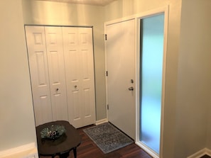 Entry with Coat Closet 