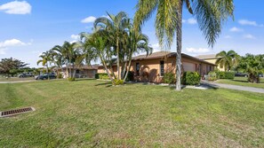 Landscaping of the rental home