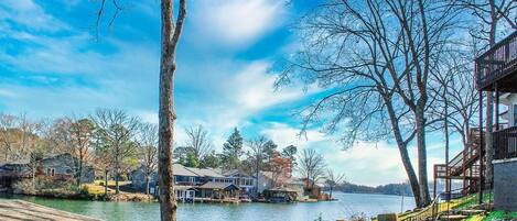 Deck view of Lake DeSoto