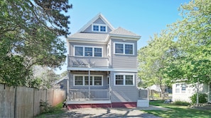 Street view of home | 1st floor and 2nd floor decks available