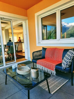 Breakfast terrace