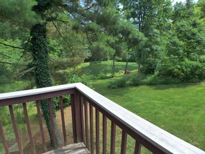 View from back deck.