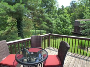 Back deck area.