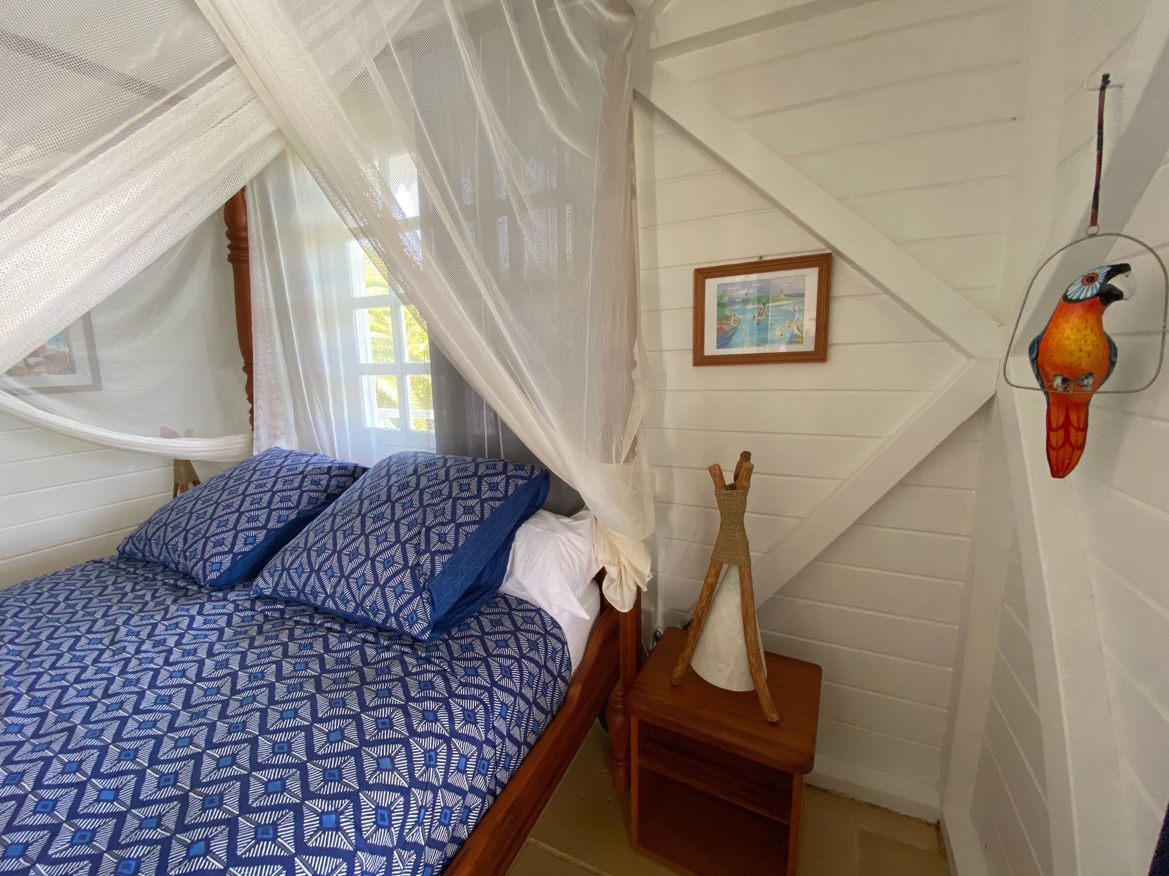 Villa La Kaz Indigo in Capesterre de Marie-Galante, sea view
