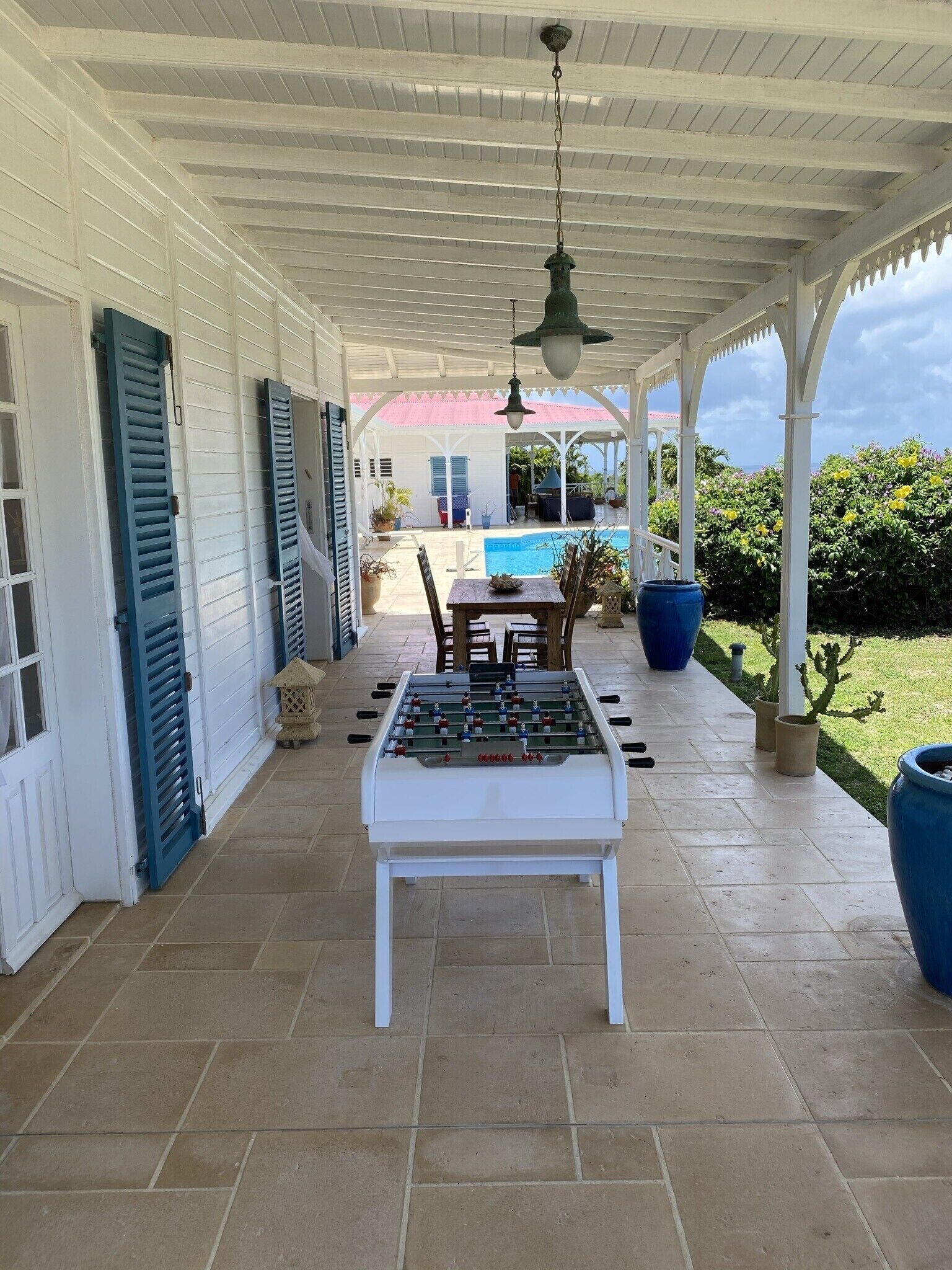 Villa La Kaz Indigo in Capesterre de Marie-Galante, sea view