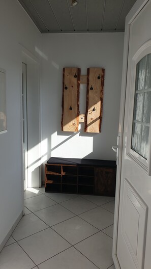 Garderobe im Eingang