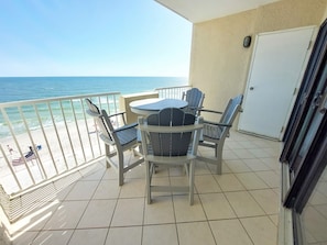 Direct, gulf front views from your private balcony!