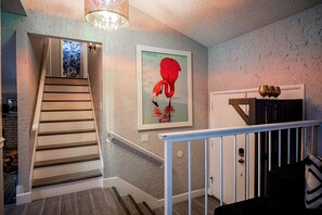 There's three levels to this home. This is the entry way. 