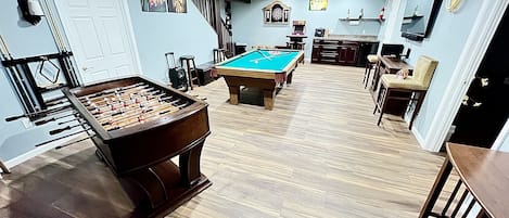 game room first floor 