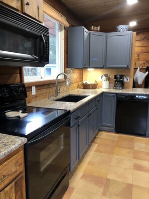 Newly remodeled kitchen