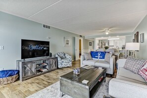 Large TV In Living Room