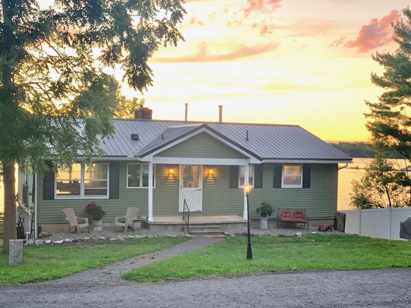 Lakehouse Front View