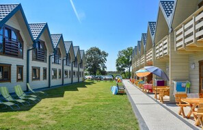 outside