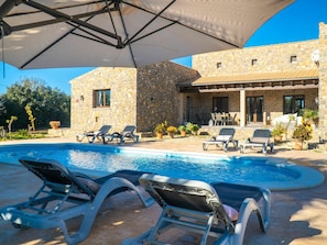 Plante, Table, Meubles, Propriété, Jour, Lumière, Piscine, Bleu Azur, Ciel, Bleu