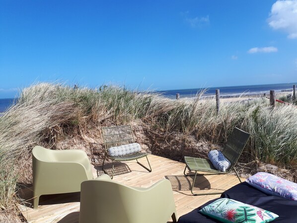 terrasse sur la dune
Les Pieds Dans L'eau Sangatte