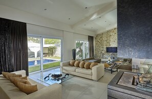 Luxury Villa in Crete - First Living room 