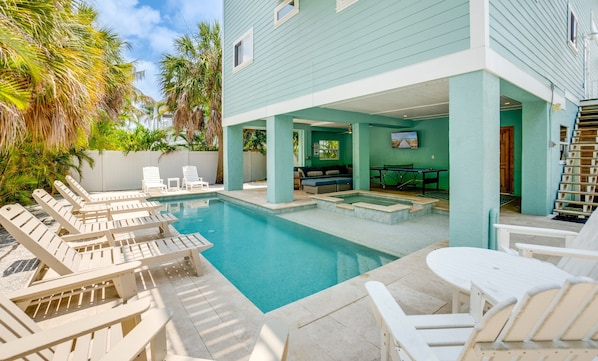 Heated Pool and Spa