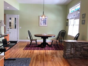 Dining area.