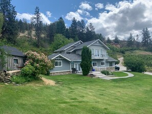 Set on a large acreage