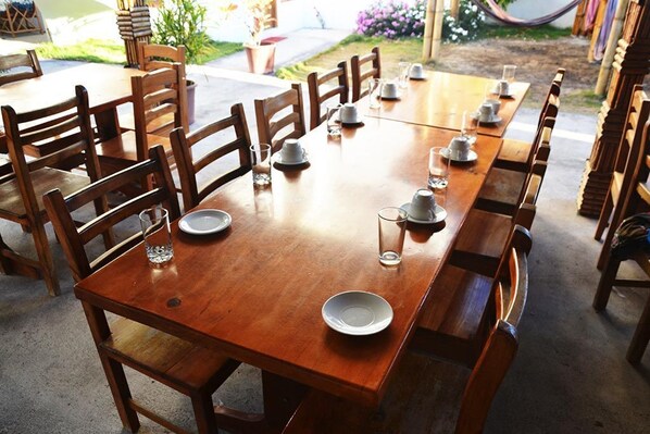 Outdoor dining
