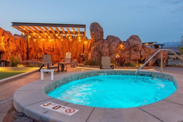 Separated Hot Tub