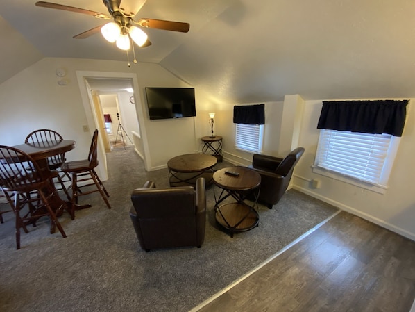 Living Room and Dining Area