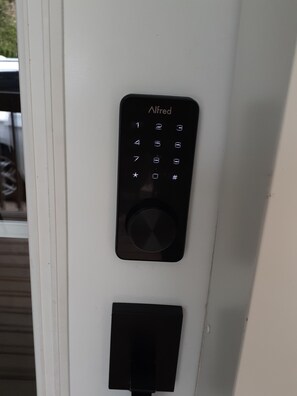 Smart lock key-less entry