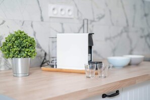 Kaffe och/eller kaffebryggare