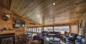 Living room - next to POOL and Sauna