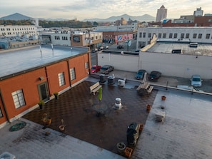 Enjoy the beautiful view from the rooftop!