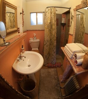 Attached bathroom.