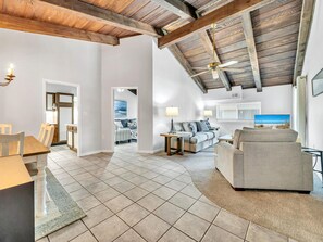 Vaulted Ceilings In The Living Areas