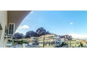 Vue depuis lâhĂ©bergement