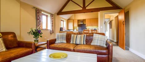 Living room, Cider House, Bolthole Retreats
