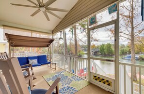 Screened Porch | Swing & Seating | River Views