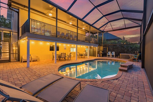 Welcome to Great Escape- Evening swims are the best!