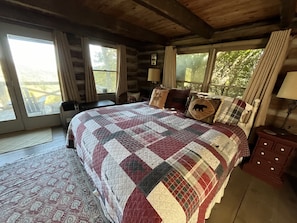 First Bedroom: King Bed - On main floor