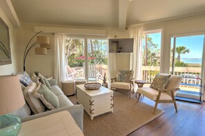 Queen Sleeper Sofa in the Living Room