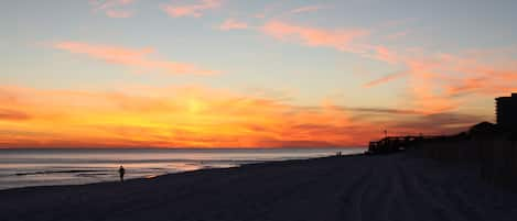 Beautiful Sunset on the Beach