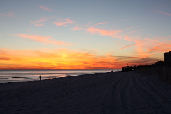 Beautiful Sunset on the Beach