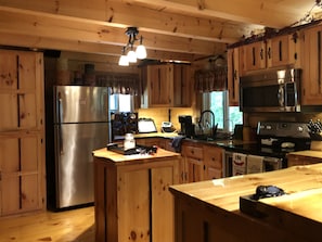 Kitchen area, main floor.