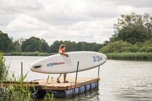 Ferienwohnung "Family" für 4 Personen (1 Aufbettung möglich)-Stand Up Paddling Dippelsdorfer Teich