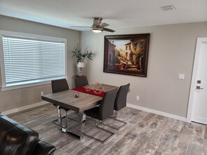 Dining from Living Area