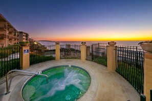 ...or take a dip in the hot tub at sunset!