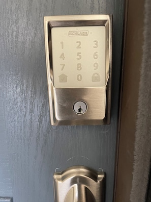 Front door keyless entry
