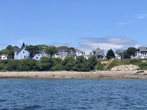 View of Port Tack from the harbor.