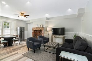 Open Floor Plan - Living Room Is Open to the Kitchen