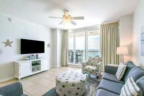 Silver Beach Towers West 1205- Living Area